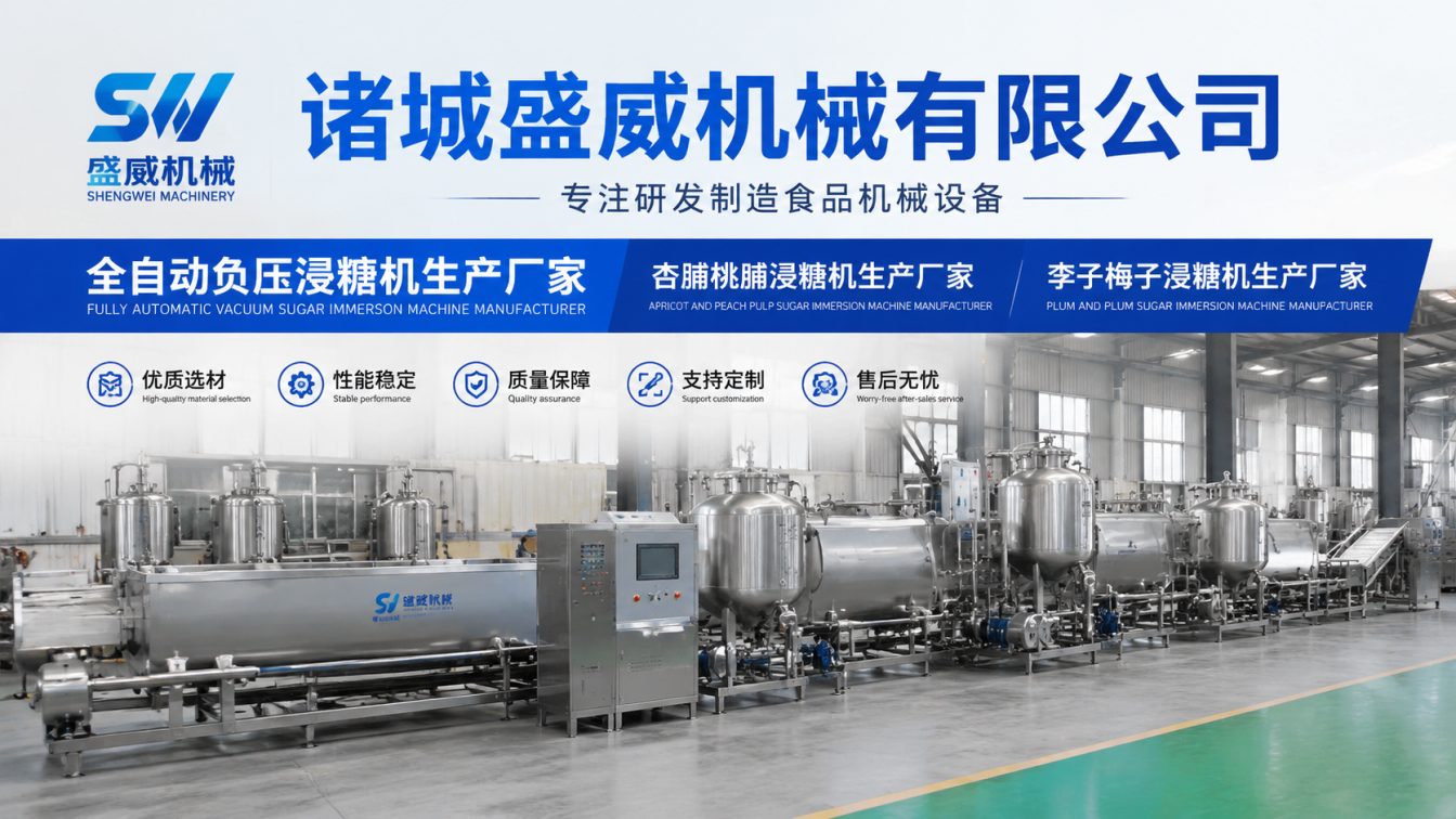 湛江为果脯加工提供负压浸糖方案